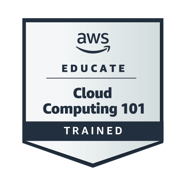 AWS Educate: Cloud Computing 101 (Trained)